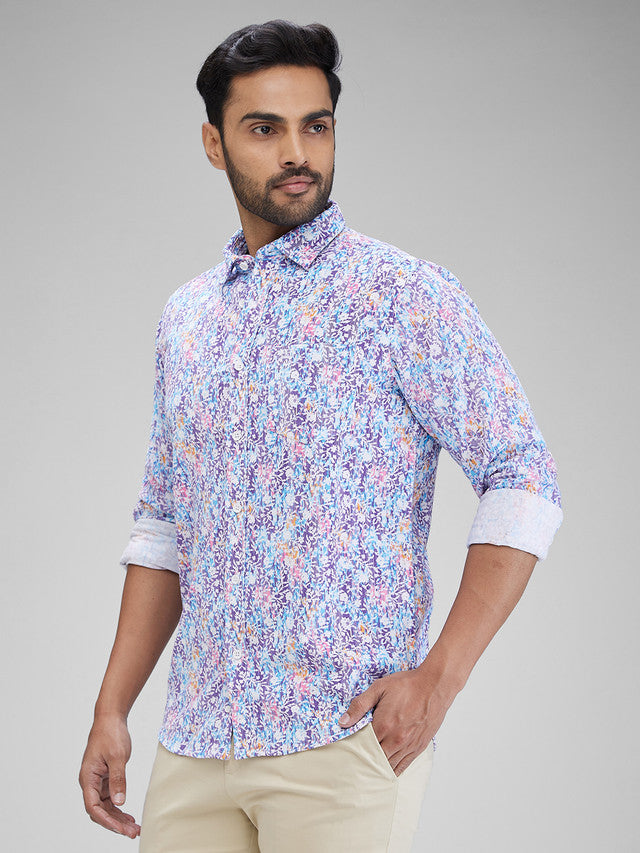 Colorplus Blue Casual Shirt 