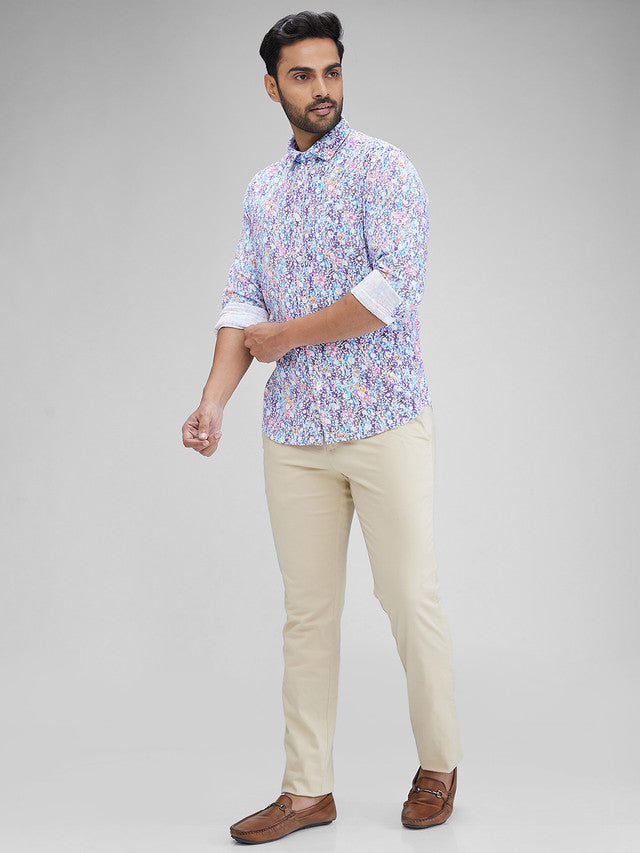 Colorplus Blue Casual Shirt 