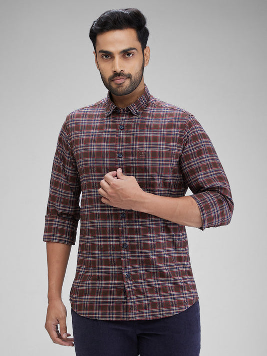 Colorplus Brown Casual Shirt 