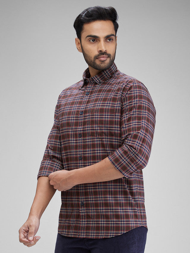 Colorplus Brown Casual Shirt 