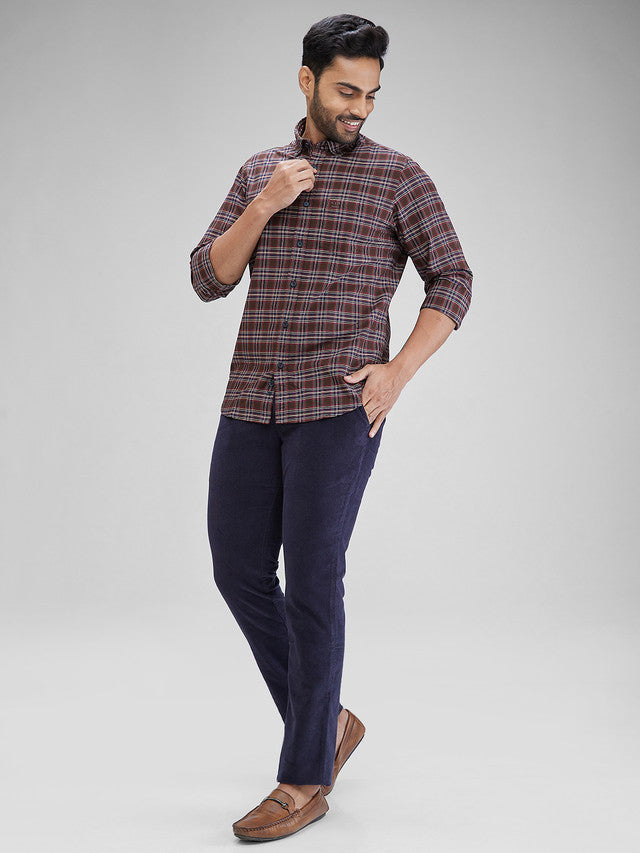 Colorplus Brown Casual Shirt 