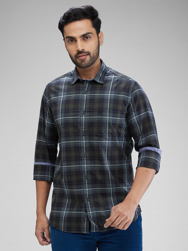 Colorplus Black Casual Shirt 