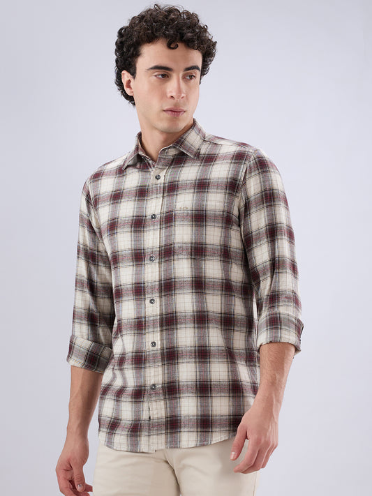 Colorplus Brown Casual Shirt