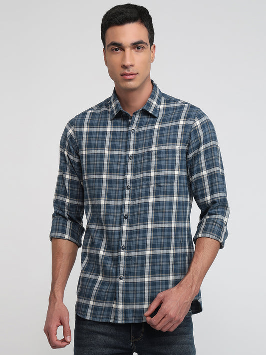 Colorplus Blue Casual Shirt