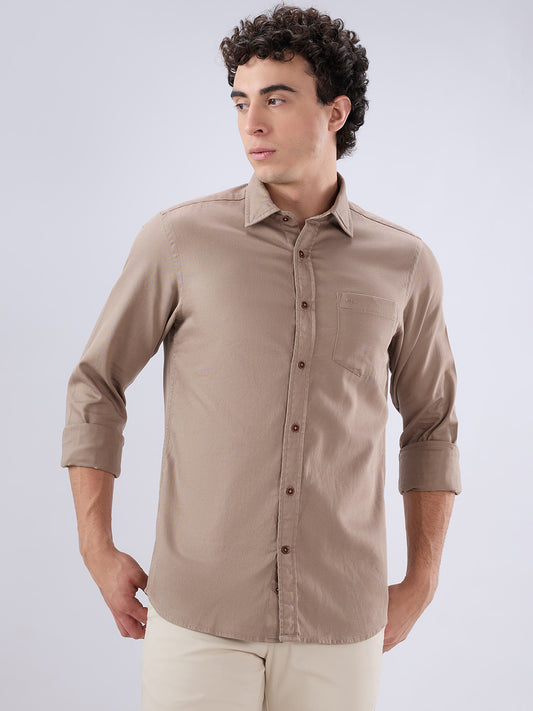 Colorplus Brown Casual Shirt