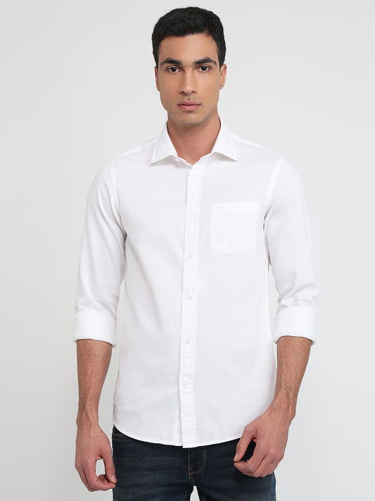 Colorplus White Casual Shirt