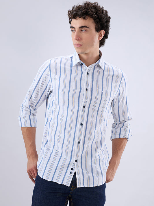 Colorplus Blue Casual Shirt