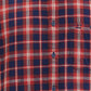 Colorplus Red Checks Tailored Fit Cotton Casual Shirt