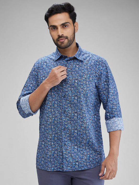 Colorplus Blue Casual Shirt 