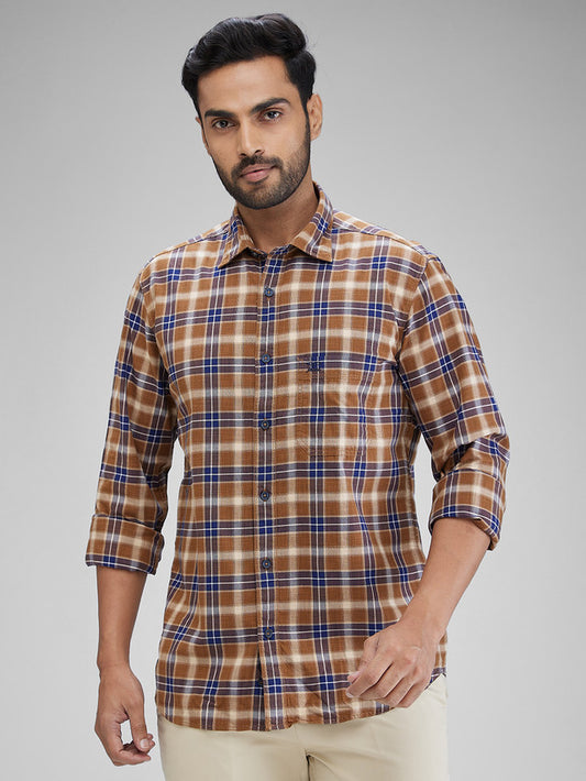 Colorplus Brown Casual Shirt 