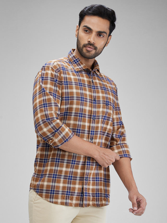 Colorplus Brown Casual Shirt 