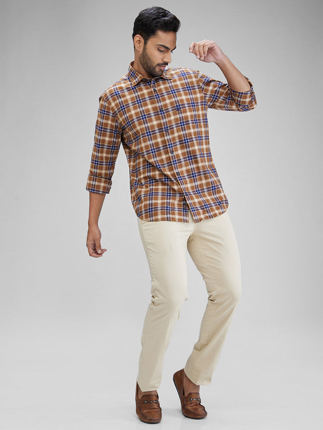 Colorplus Brown Casual Shirt 