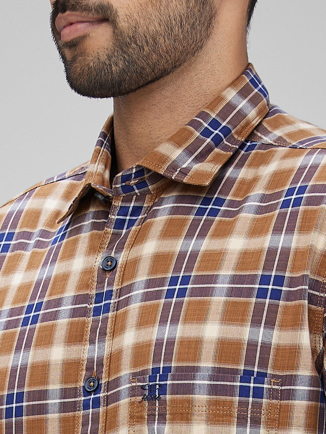 Colorplus Brown Casual Shirt 