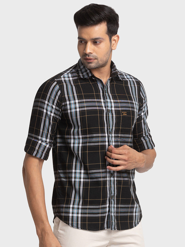 Colorplus Black Casual Shirt 