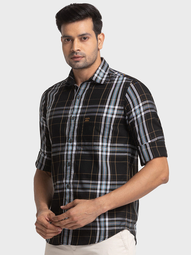 Colorplus Black Casual Shirt 