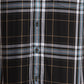 Colorplus Black Checks Tailored Fit Cotton Casual Shirt