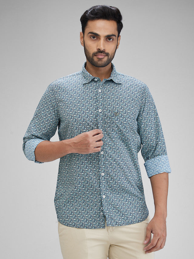 Colorplus Blue Casual Shirt 