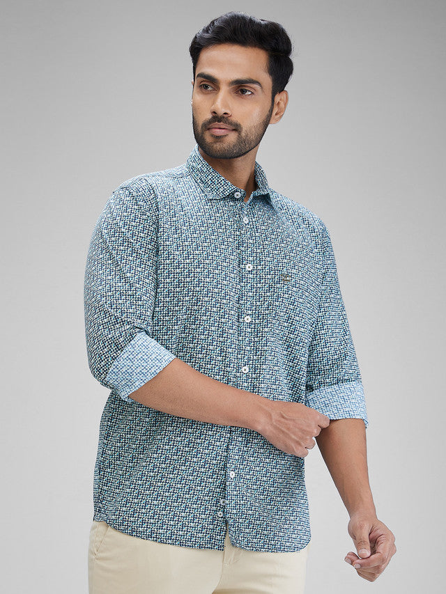 Colorplus Blue Casual Shirt 