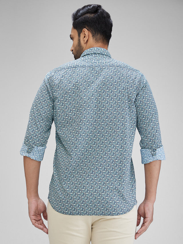 Colorplus Blue Casual Shirt 