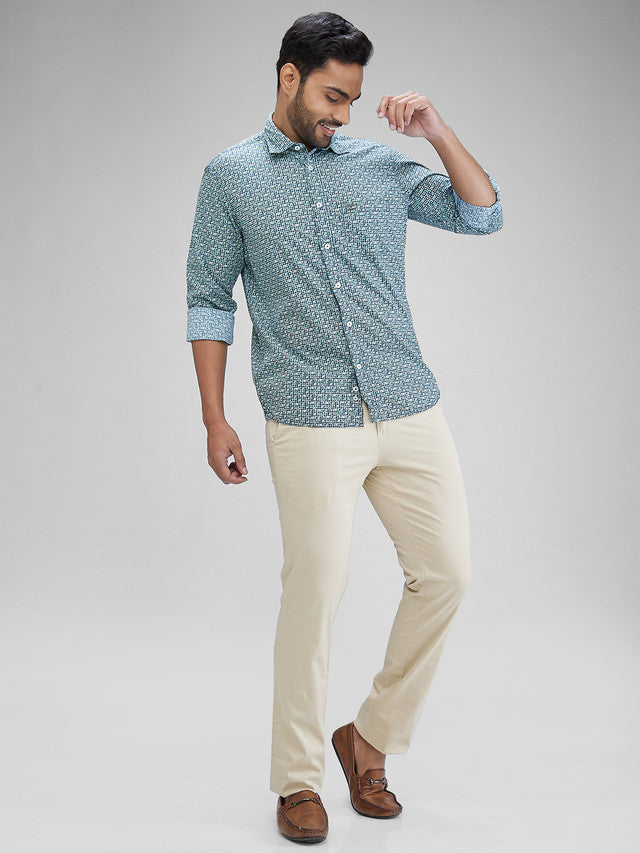 Colorplus Blue Casual Shirt 