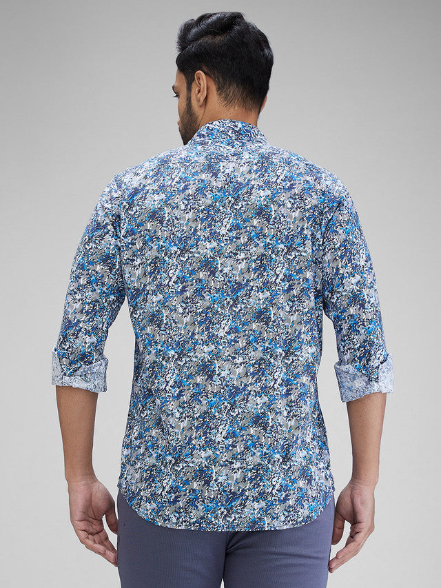 Colorplus Blue Casual Shirt 