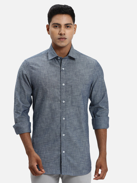 Colorplus Blue Casual Shirts