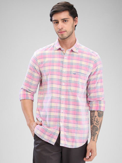 Colorplus Pink Casual Shirts