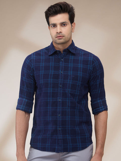 Colorplus Blue Casual Shirts