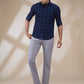 Colorplus Blue Casual Shirts