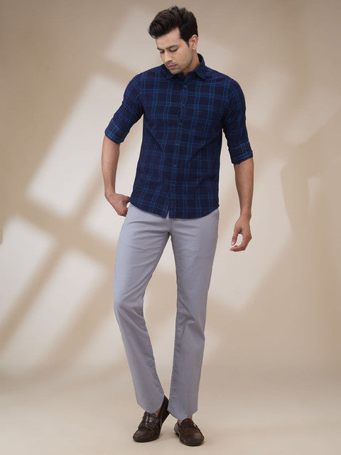 Colorplus Blue Casual Shirts