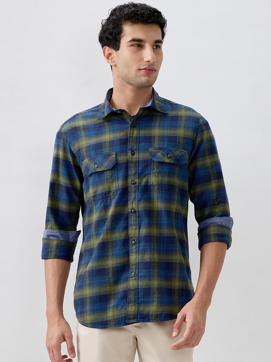 Colorplus Green Casual Shirt