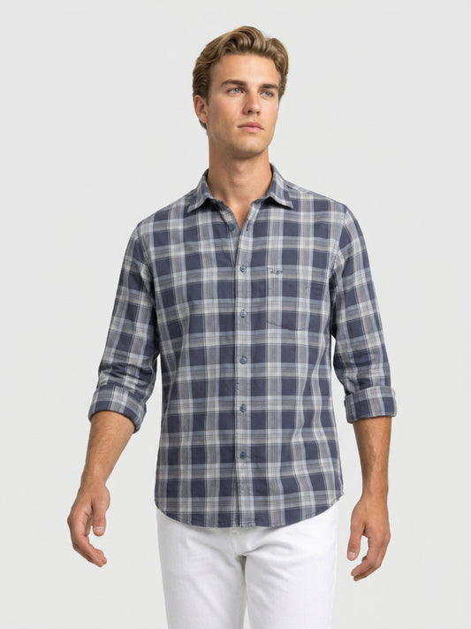Colorplus Blue Casual Shirt