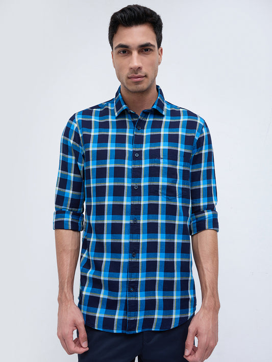 Colorplus Blue Casual Shirt