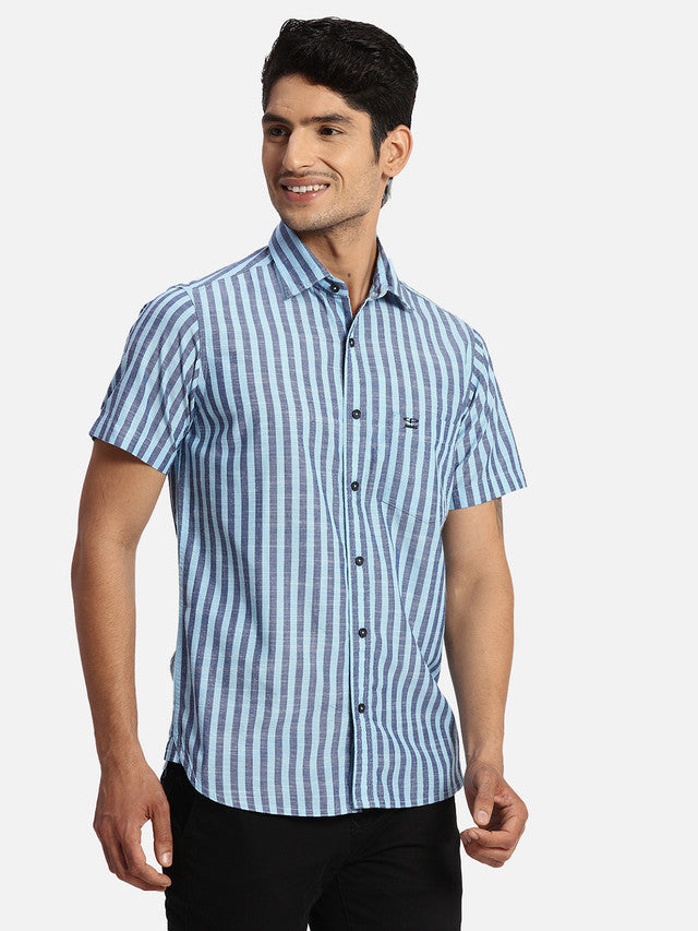 Colorplus Blue Casual Shirt
