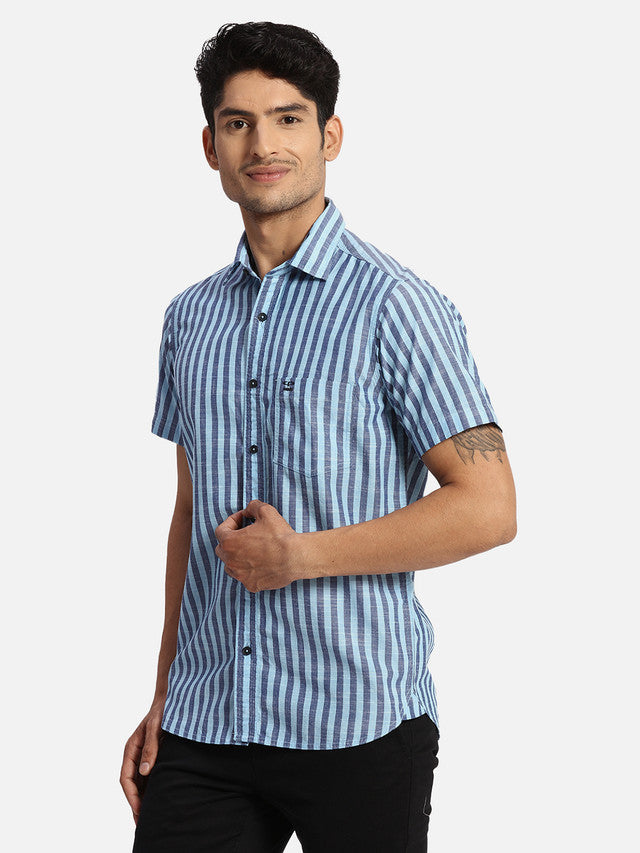 Colorplus Blue Casual Shirt