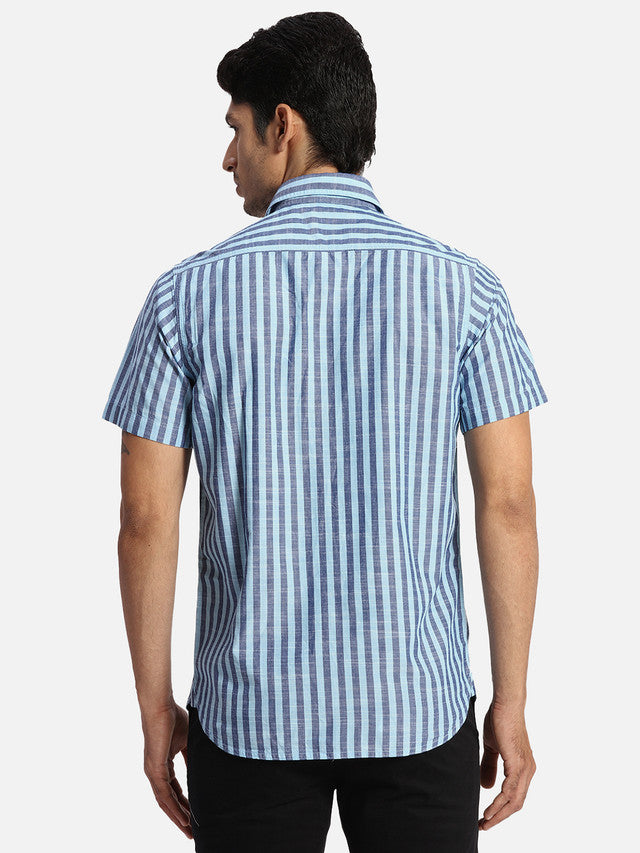 Colorplus Blue Casual Shirt