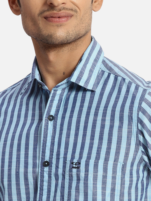 Colorplus Blue Casual Shirt