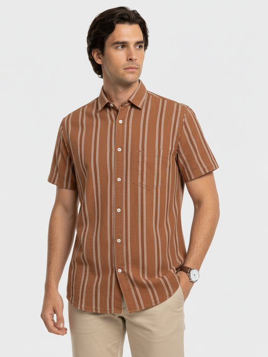 Colorplus Brown Casual Shirt