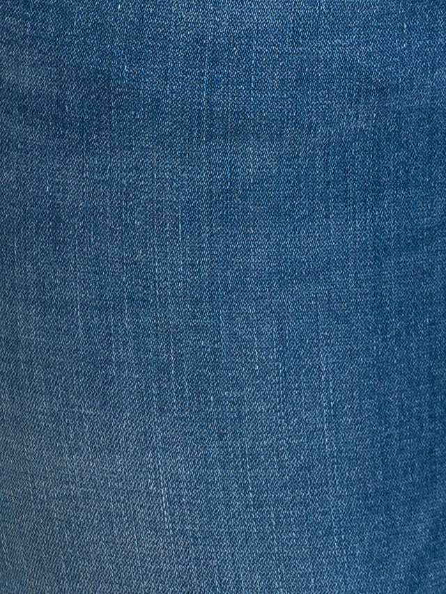 Colorplus Blue Warp Chambray Tapered Fit Cotton Blend Jeans