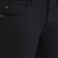 Colorplus Black Solid Mid Rise Slim Fit Cotton Blend Jeans