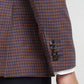 Colorplus Men Brown Regular Fit Checks Casual Blazer