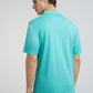 Colorplus Men Green Solid Classic Fit Cotton T-Shirt