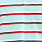 Colorplus Blue Stripe Classic Fit Cotton T-Shirt