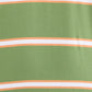 Colorplus Green Stripe Comfort Fit Half Sleeve Cotton T-Shirt