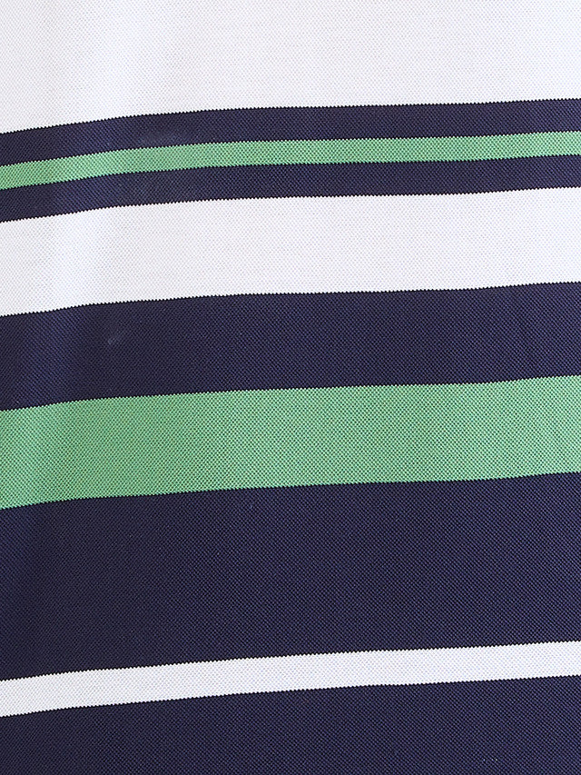 Colorplus Green Stripe Comfort Fit Cotton T-Shirt