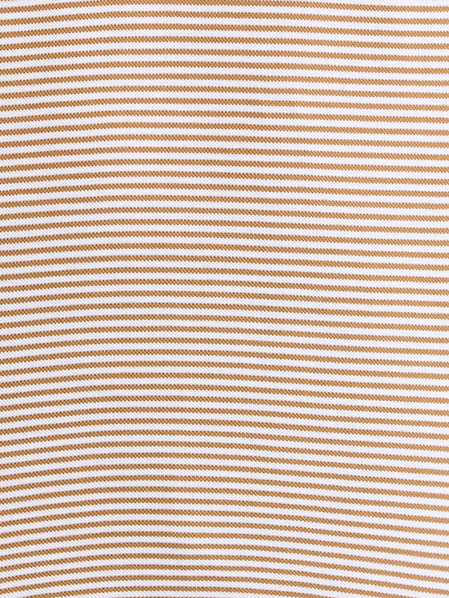 Colorplus Brown Stripe Comfort Fit Cotton T-Shirt