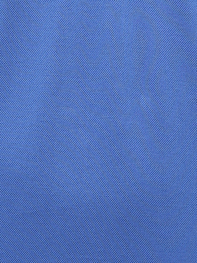 Colorplus Blue Solid Tailored Fit Cotton T-Shirt