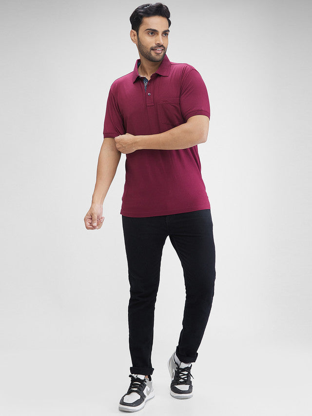 Colorplus Maroon T-Shirt
