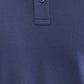 Colorplus Blue Solid Tailored Fit Cotton T-Shirt