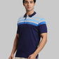 ColorPlus Regular Fit Printed Medium Green T-Shirt
